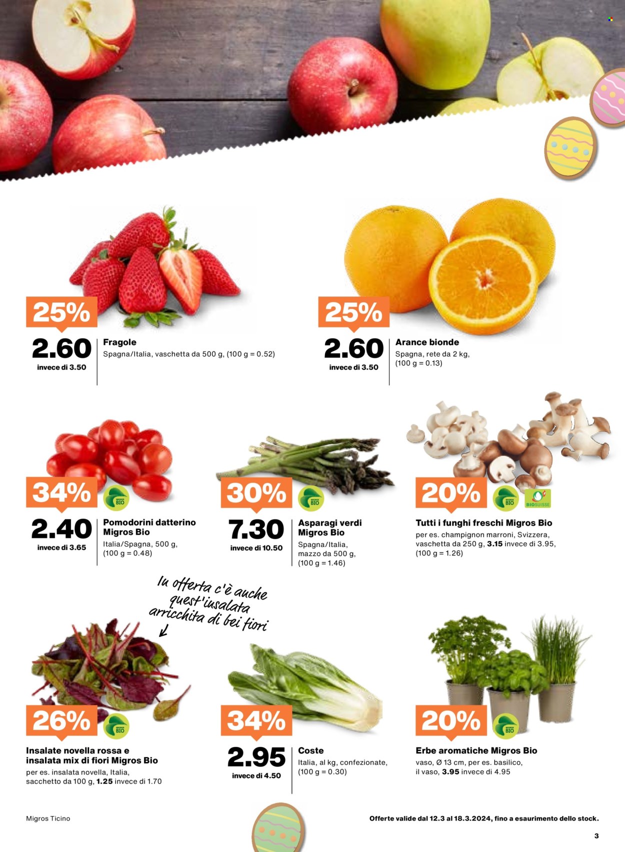 Prospekt Migros - 12.3.2024 - 18.3.2024. Seite 3