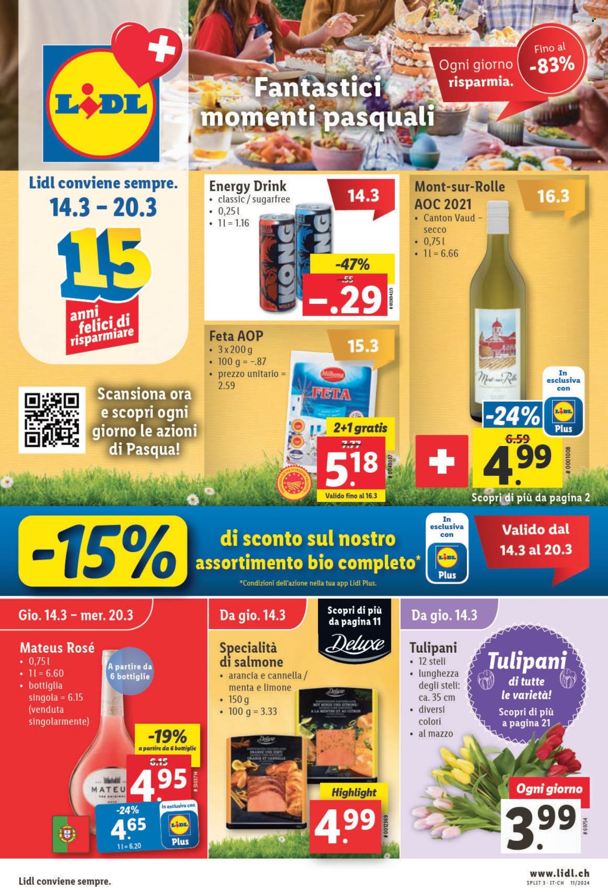Volantino Lidl - 14.3.2024 - 20.3.2024. Pagina 1