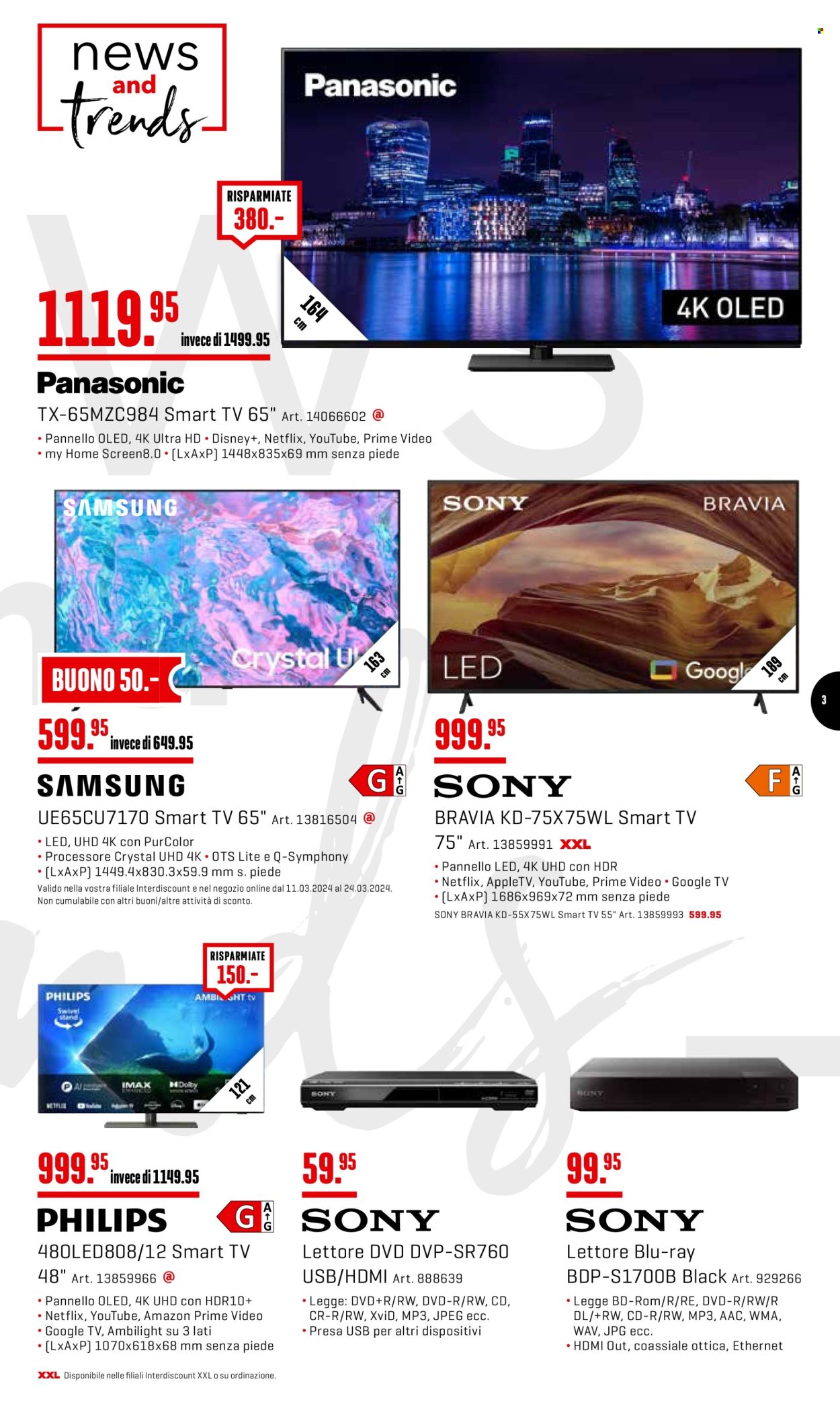 Volantino Interdiscount - 11.3.2024 - 24.3.2024. Pagina 3