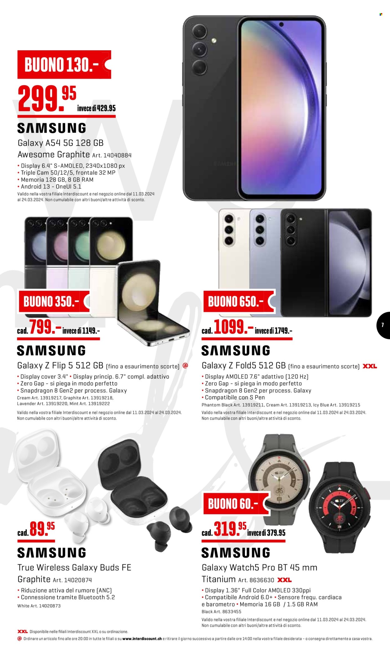 Volantino Interdiscount - 11.3.2024 - 24.3.2024. Pagina 7