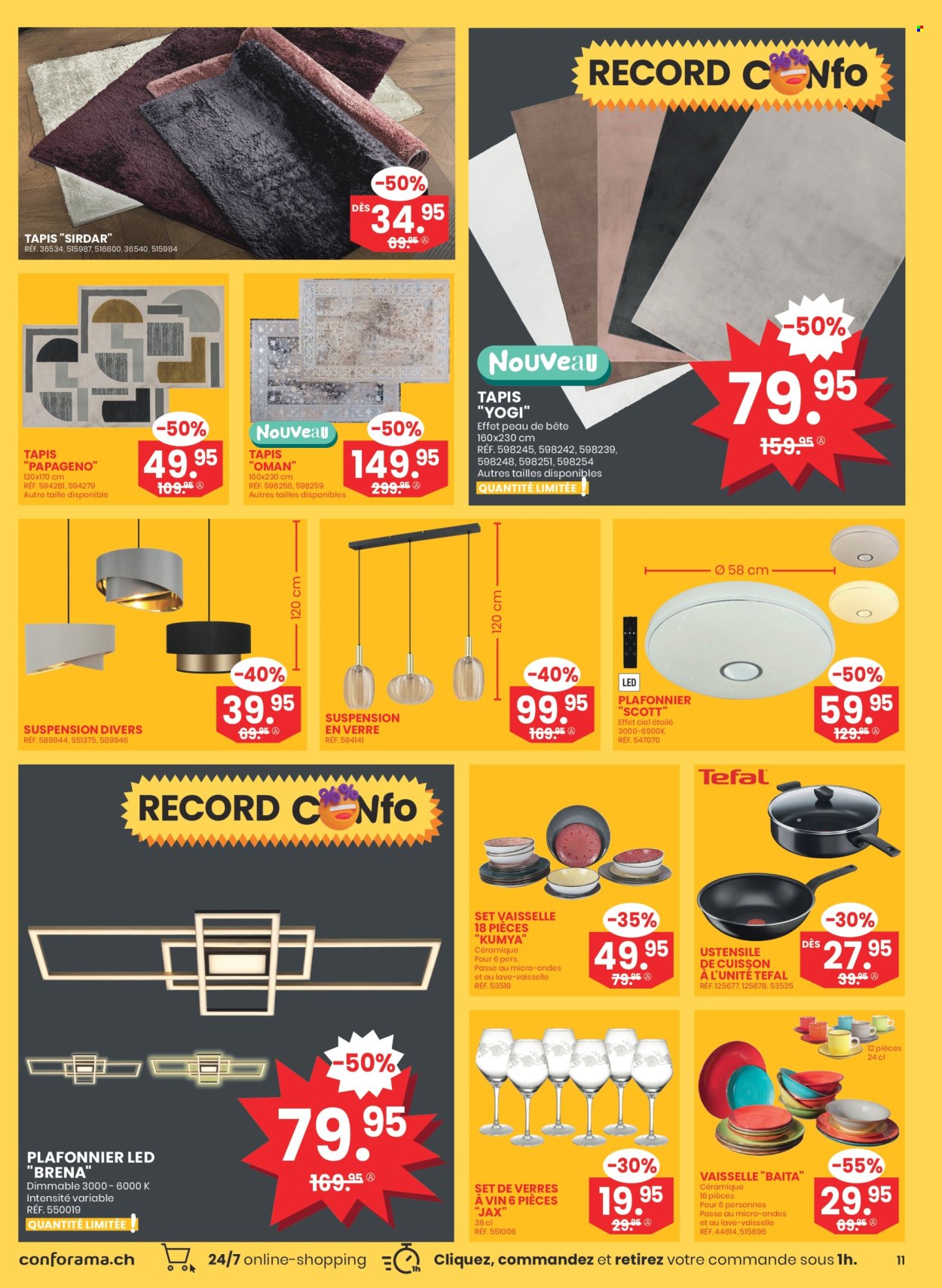 Volantino Conforama - 12.3.2024 - 23.3.2024. Pagina 11