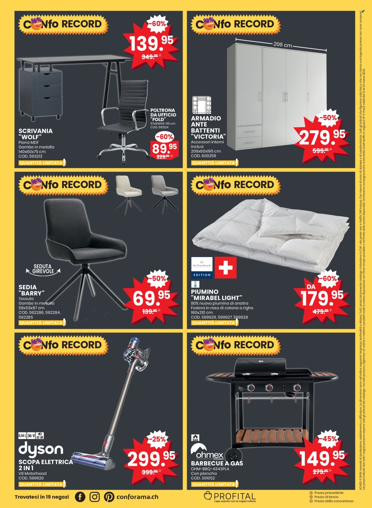 Volantino Conforama - 12.3.2024 - 23.3.2024. Pagina 16