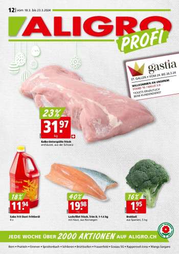 Prospekte ALIGRO - 18.3.2024 - 23.3.2024.