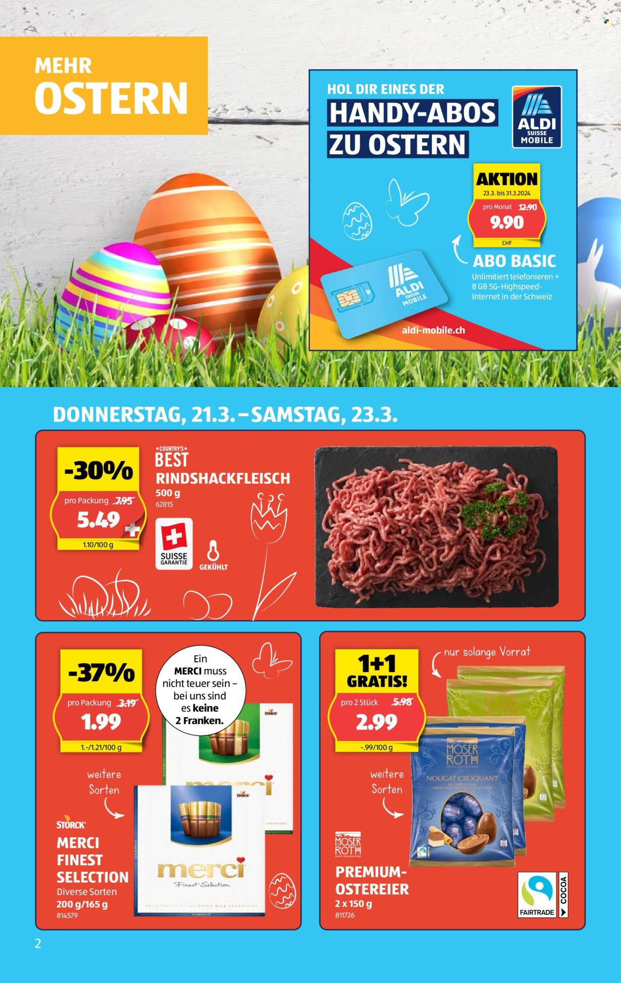 Volantino Aldi - 21.3.2024 - 27.3.2024. Pagina 2