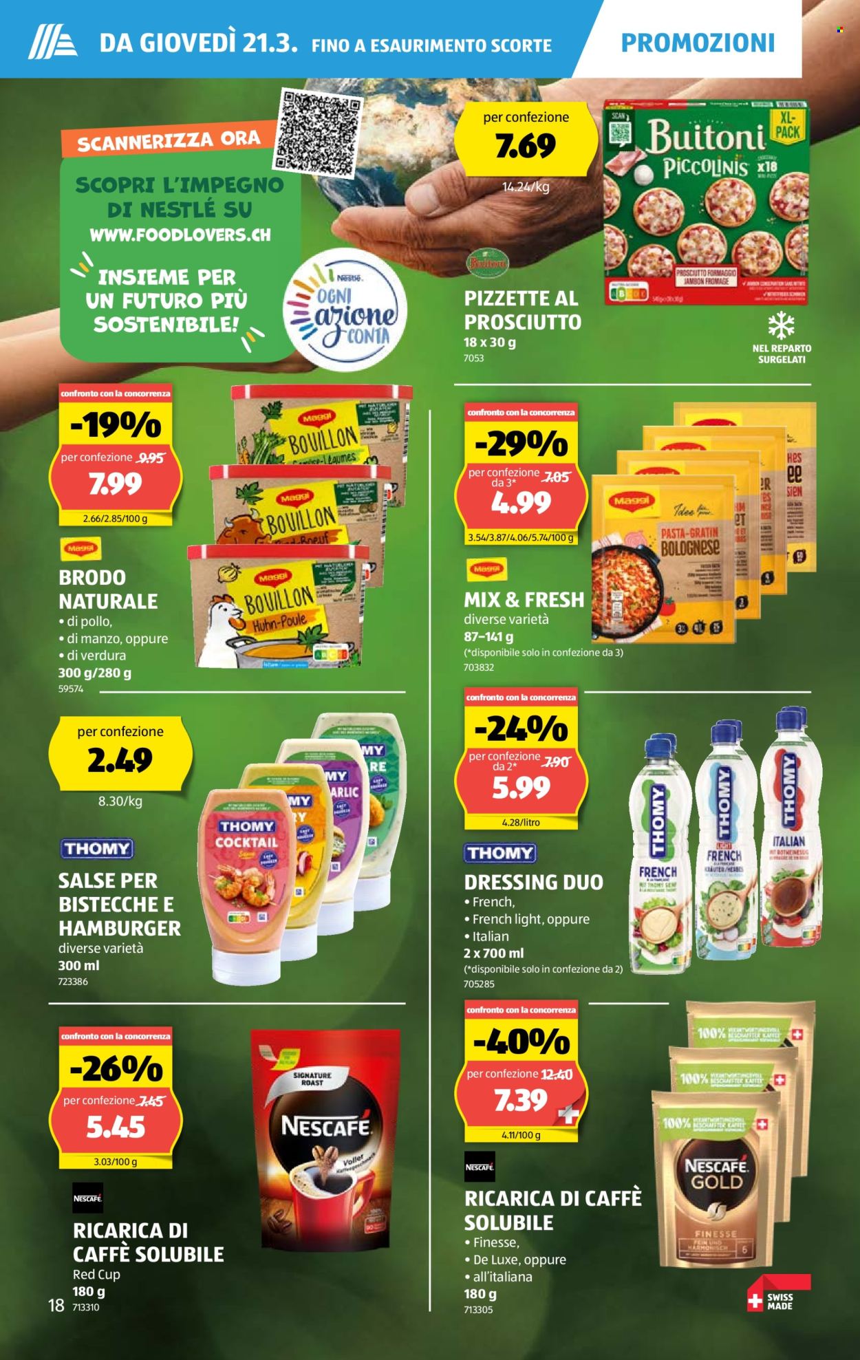 Volantino Aldi - 21.3.2024 - 27.3.2024. Pagina 18
