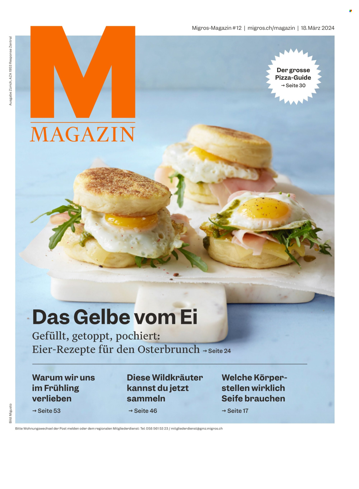 Prospekt Migros - 18.3.2024 - 24.3.2024. Seite 1