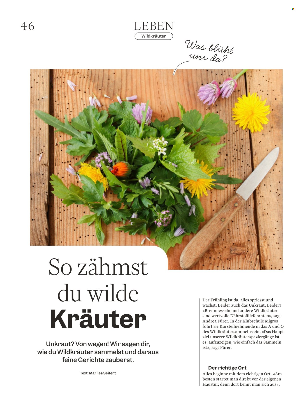 Prospekt Migros - 18.3.2024 - 24.3.2024. Seite 46