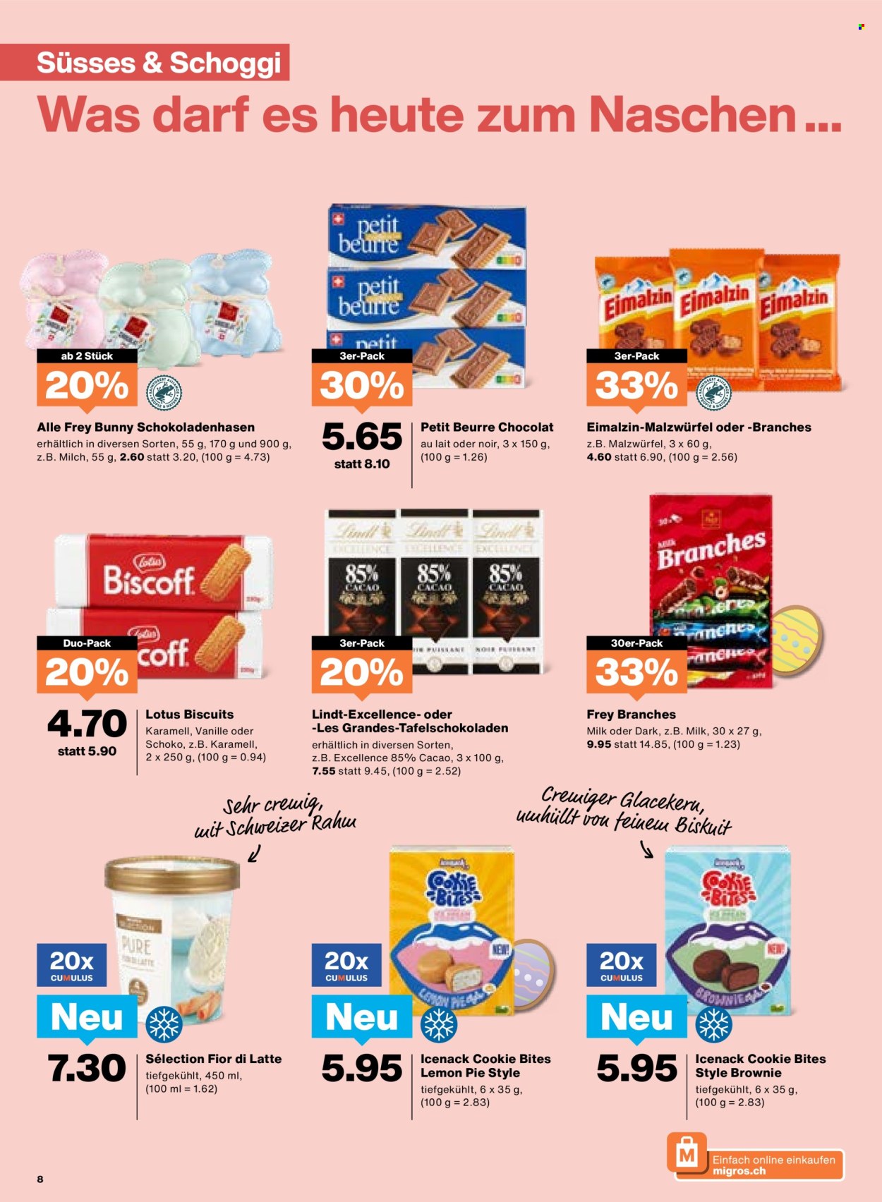 Prospekt Migros - 19.3.2024 - 25.3.2024. Seite 8