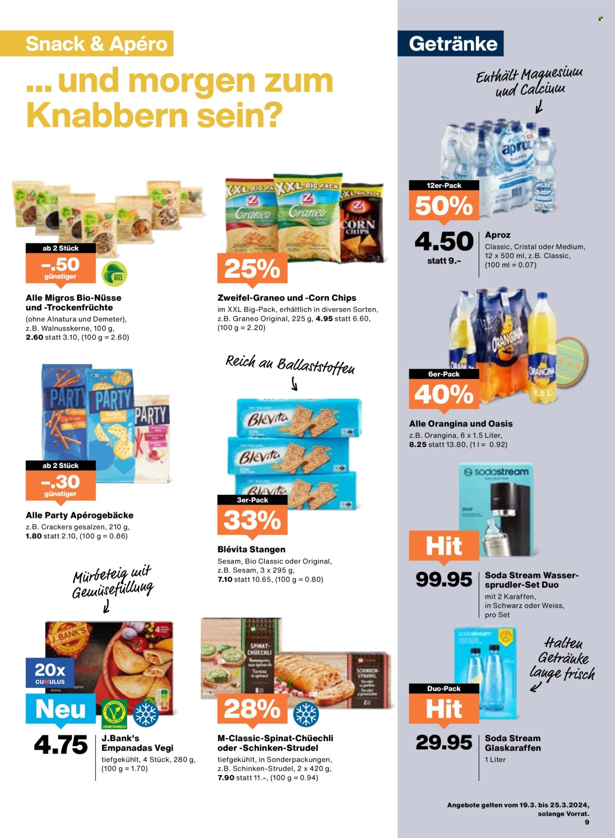 Prospekt Migros - 19.3.2024 - 25.3.2024. Seite 9