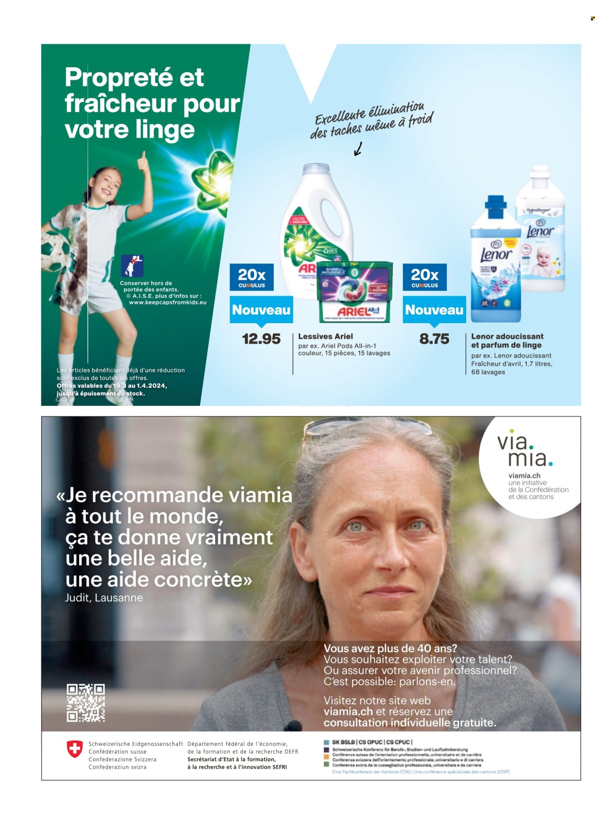 Prospekt Migros - 18.3.2024 - 24.3.2024. Seite 36