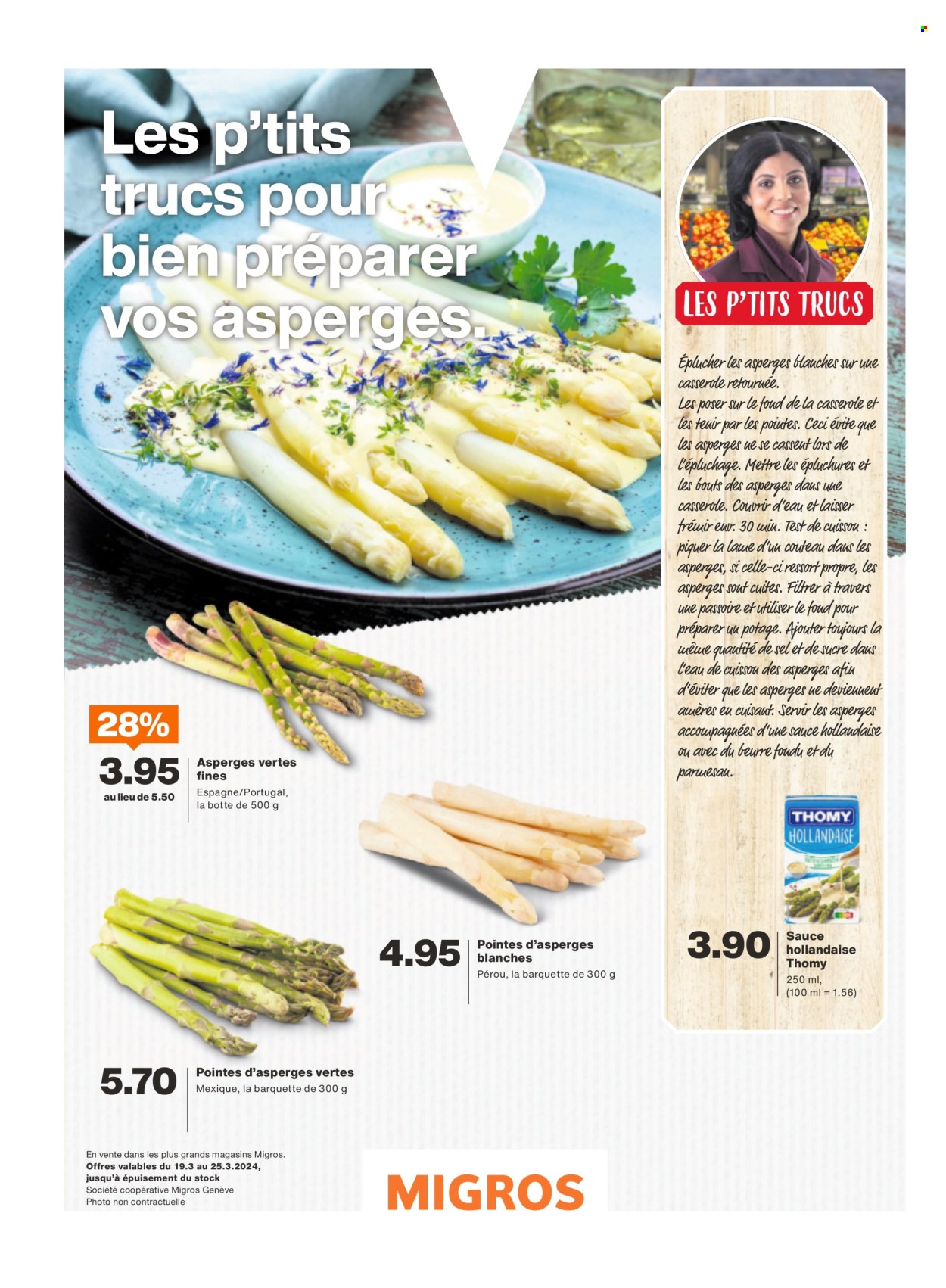 Prospekt Migros - 18.3.2024 - 24.3.2024. Seite 38