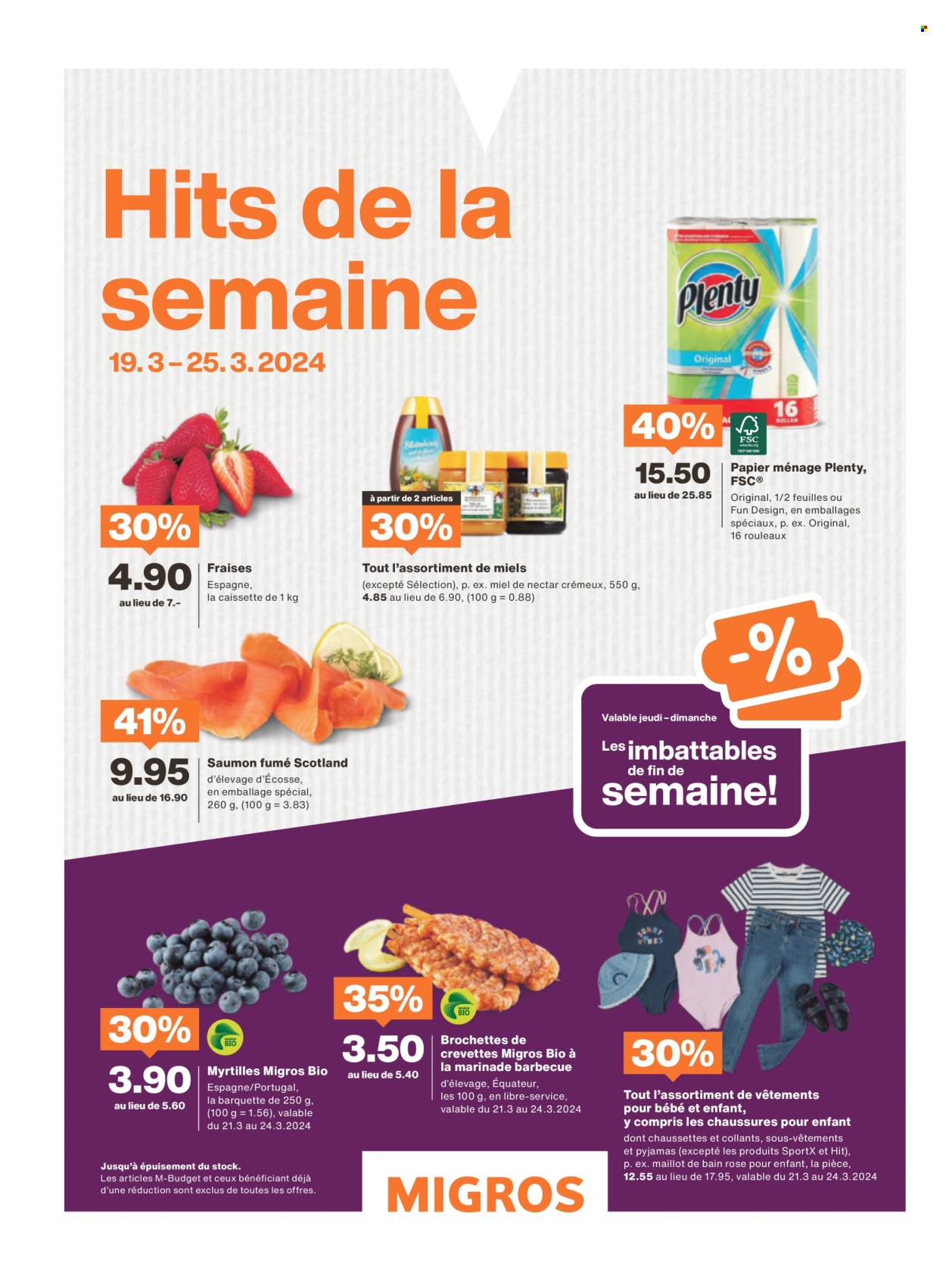 Prospekt Migros - 18.3.2024 - 24.3.2024. Seite 56
