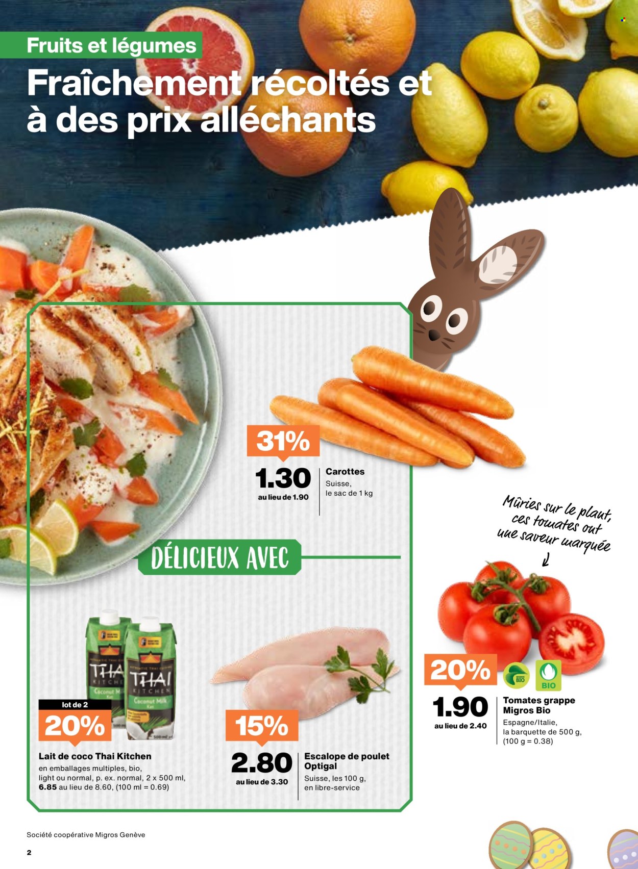 Prospekt Migros - 19.3.2024 - 25.3.2024. Seite 2