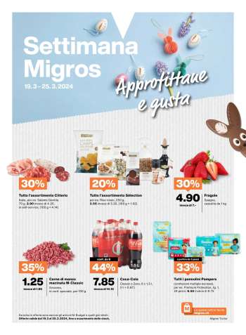 Volantino Migros - 19.3.2024 - 25.3.2024.