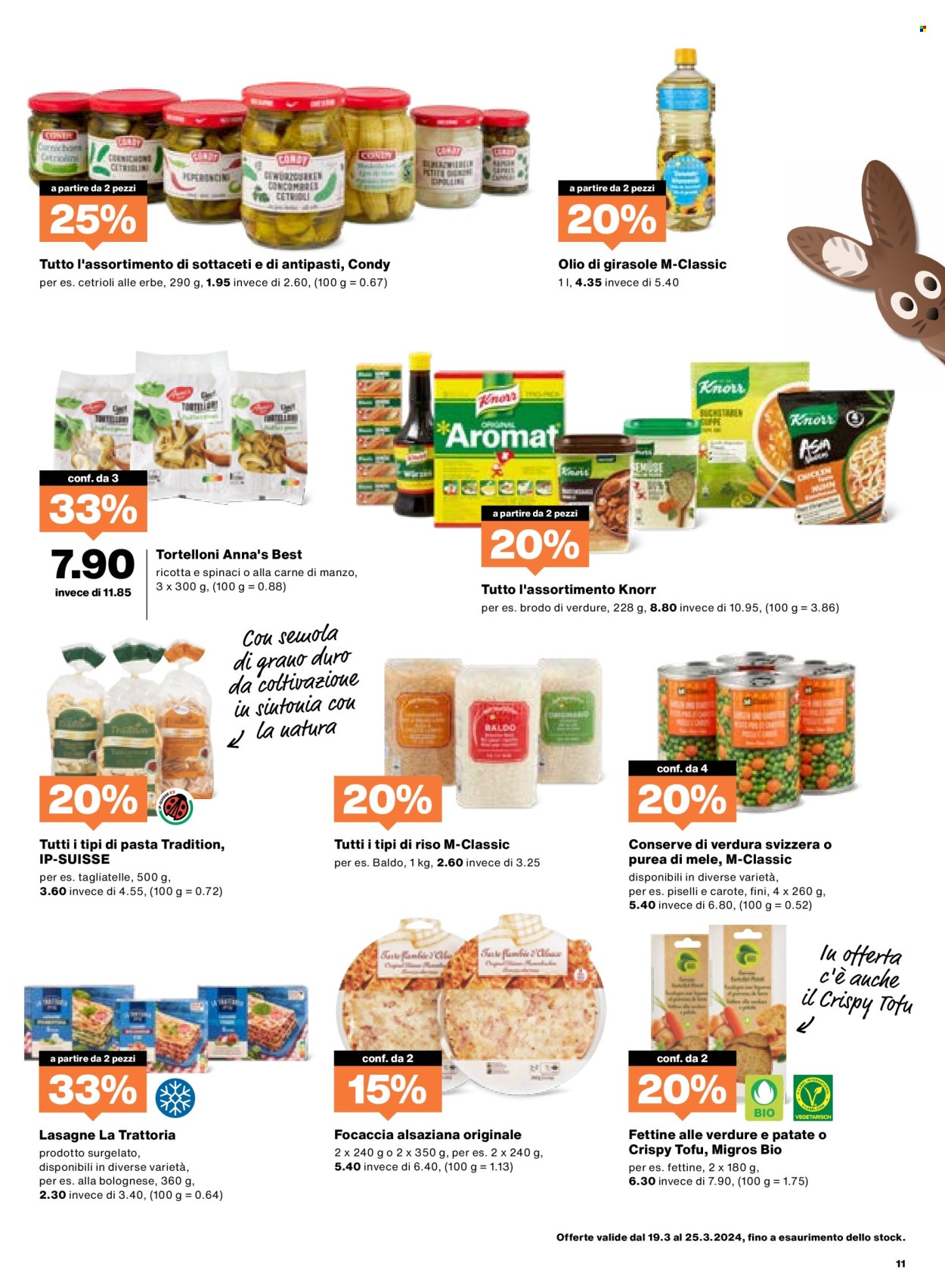 Prospekt Migros - 19.3.2024 - 25.3.2024. Seite 11