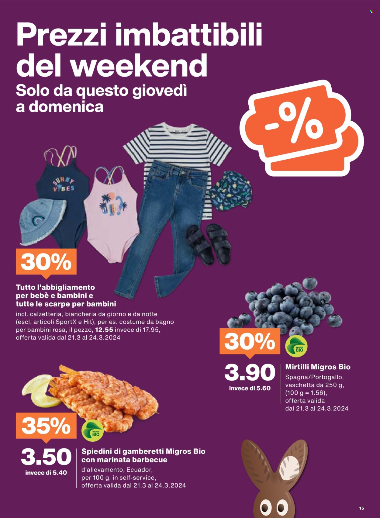 Prospekt Migros - 19.3.2024 - 25.3.2024. Seite 15