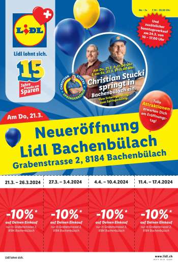 Catalogue Lidl - 21.3.2024 - 17.4.2024.
