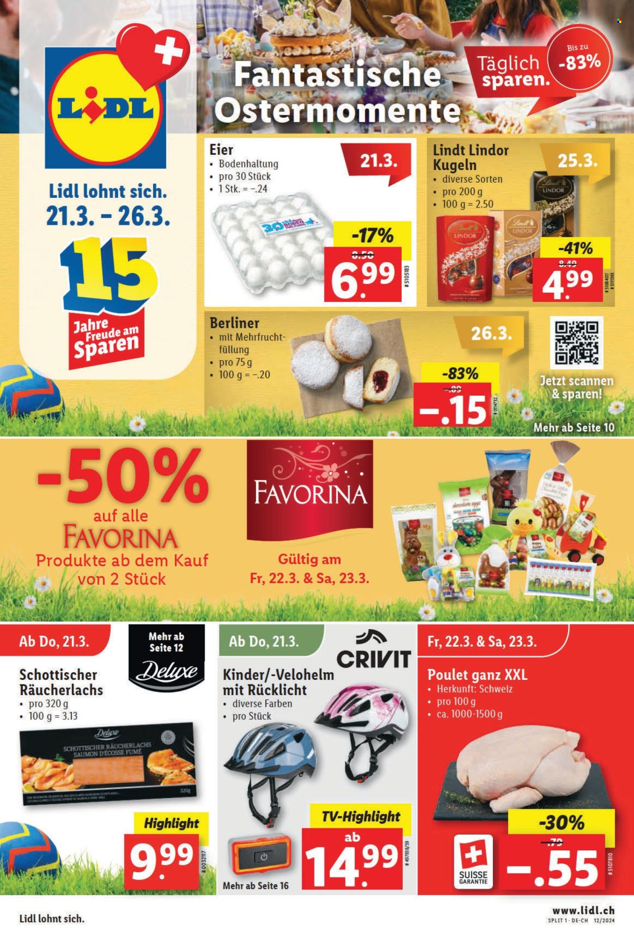 Volantino Lidl - 21.3.2024 - 26.3.2024. Pagina 1
