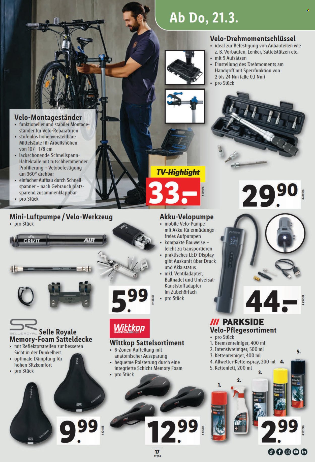 Volantino Lidl - 21.3.2024 - 26.3.2024. Pagina 17