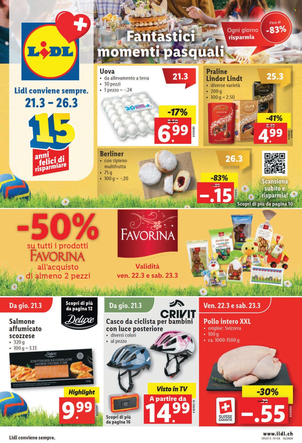 Volantino Lidl - 21.3.2024 - 26.3.2024. Pagina 1