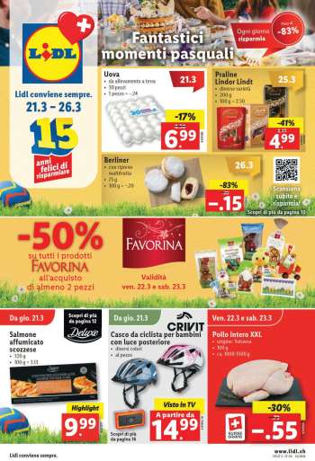 Volantino Lidl - 21.3.2024 - 26.3.2024.