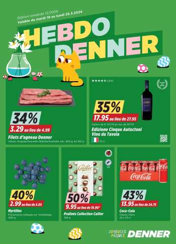 Catalogue Denner - 19.3.2024 - 25.3.2024.