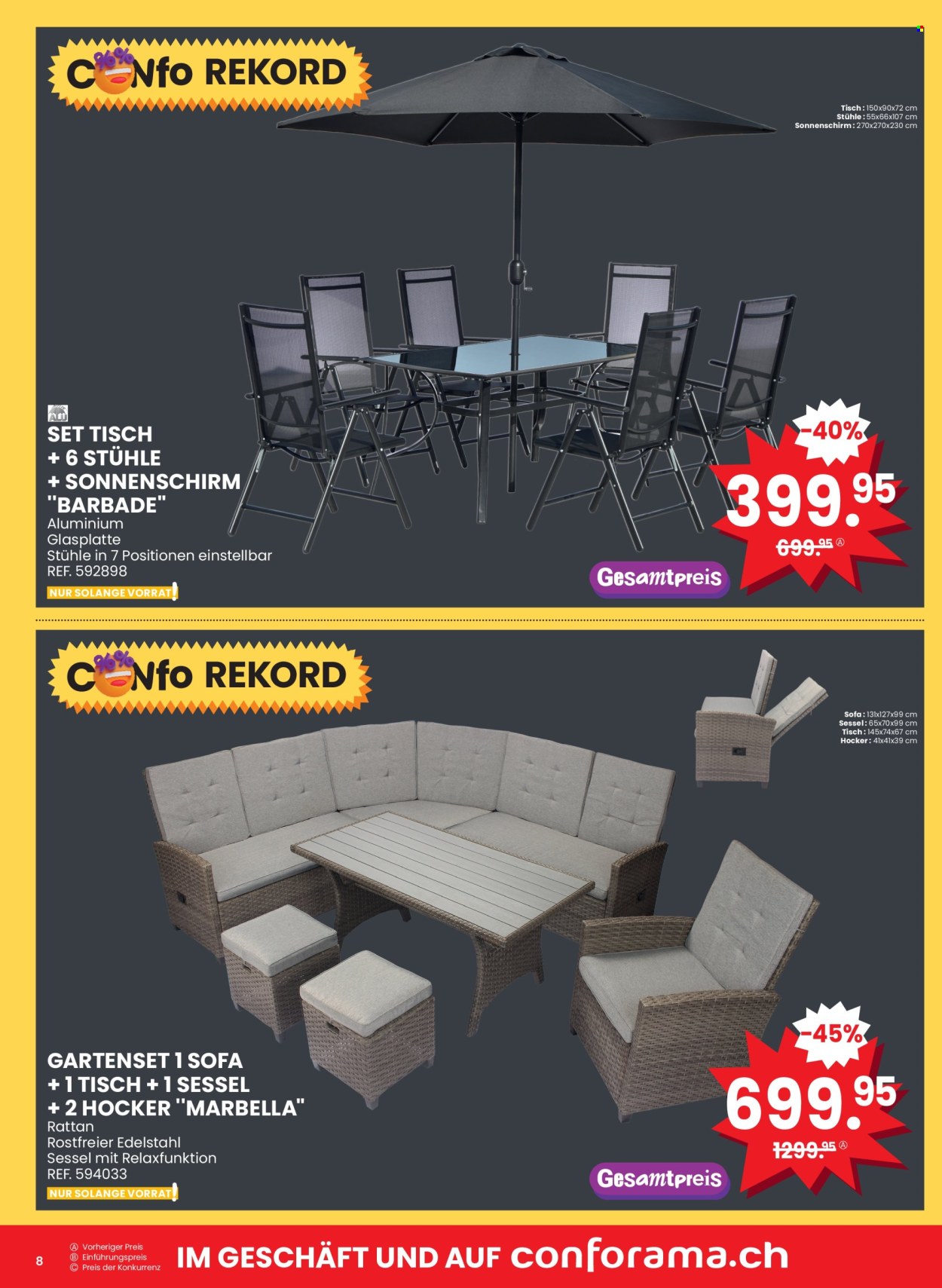 Volantino Conforama - 19.3.2024 - 23.3.2024. Pagina 8