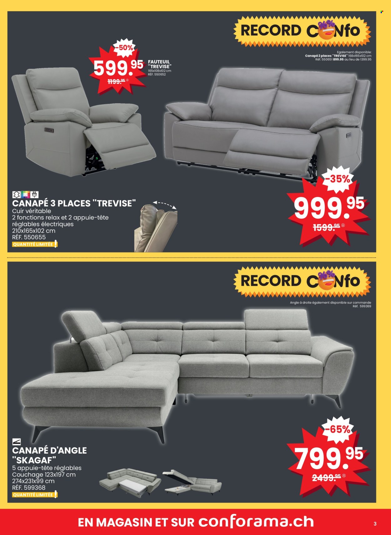 Volantino Conforama - 19.3.2024 - 23.3.2024. Pagina 3