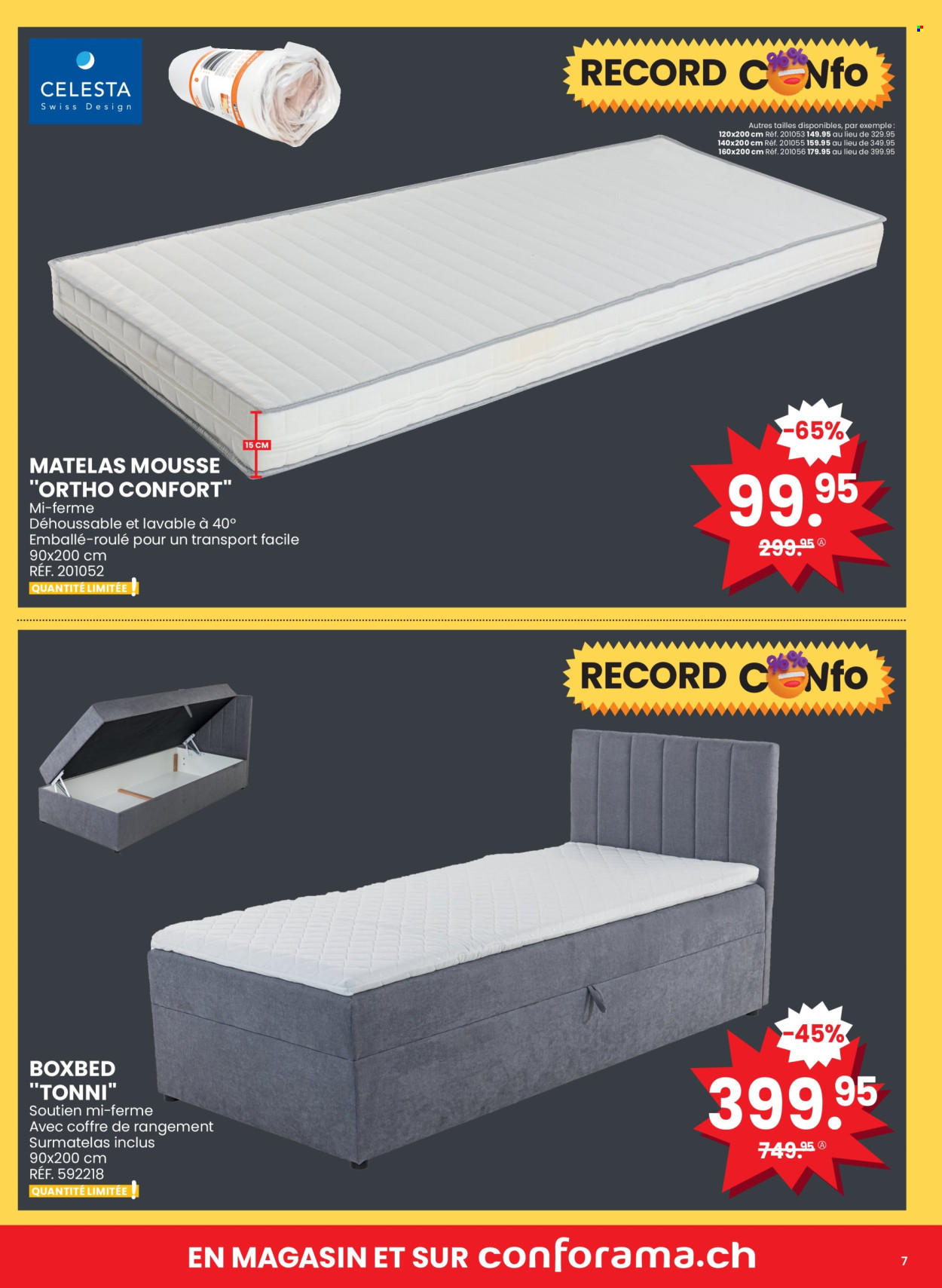 Volantino Conforama - 19.3.2024 - 23.3.2024. Pagina 7