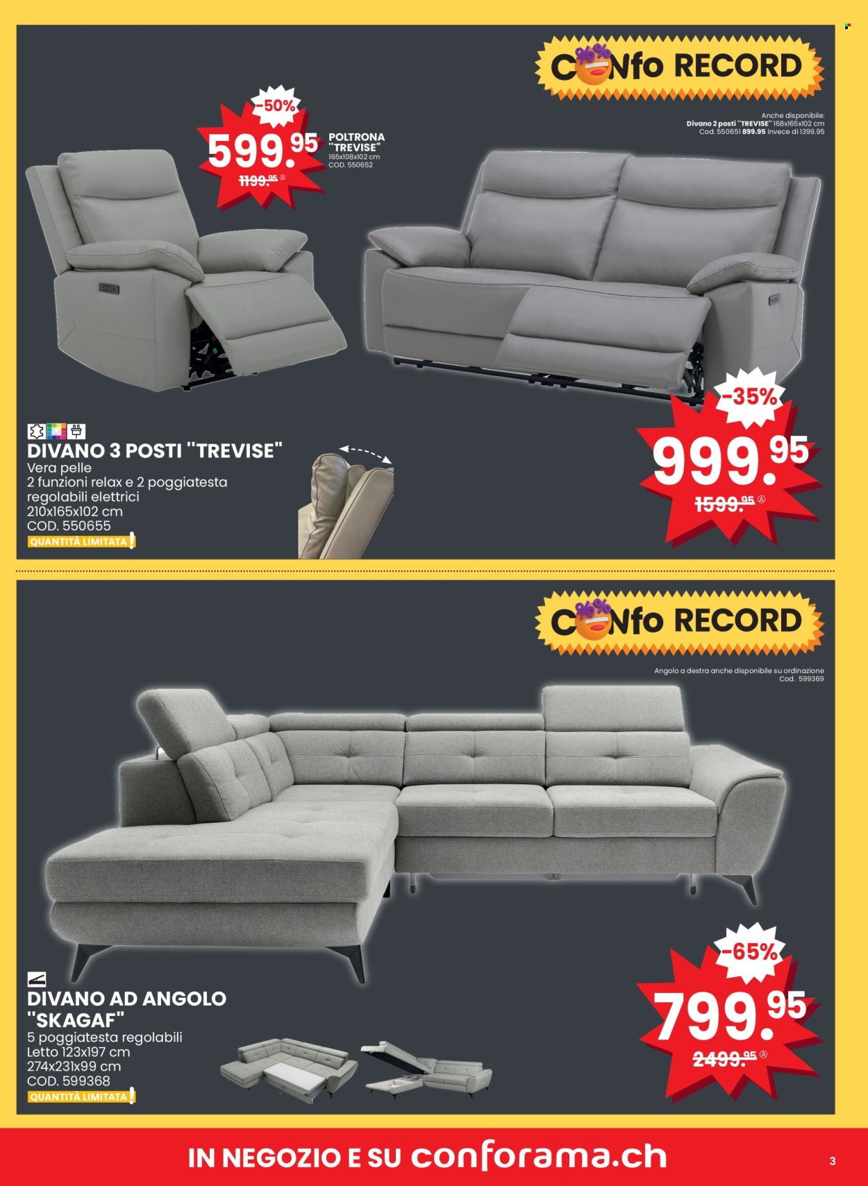 Volantino Conforama - 19.3.2024 - 23.3.2024. Pagina 3