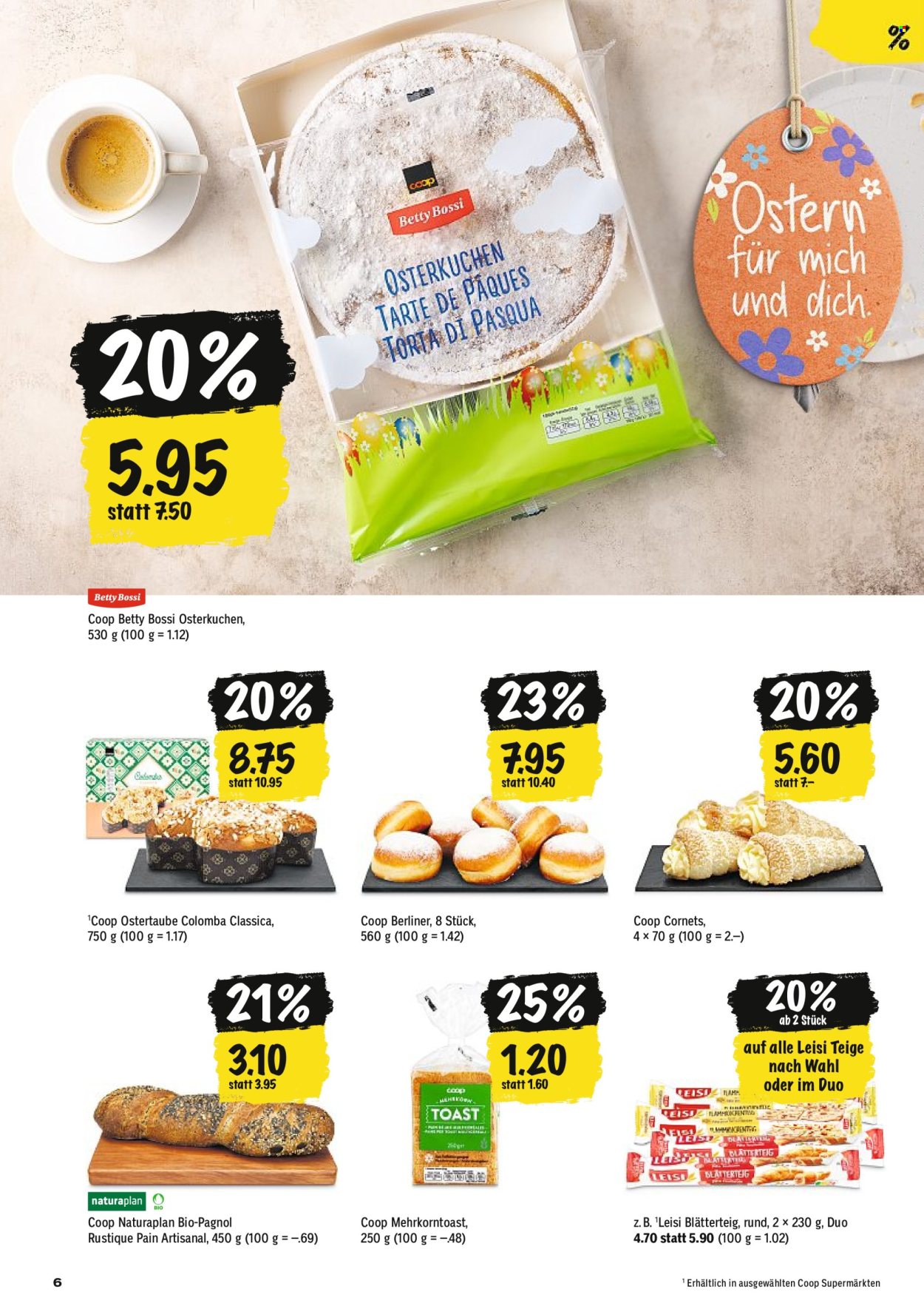 Volantino Coop - 19.3.2024 - 24.3.2024. Pagina 6