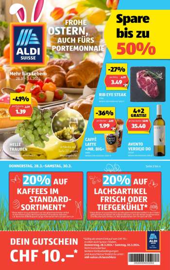 Volantino Aldi - 28.3.2024 - 3.4.2024.