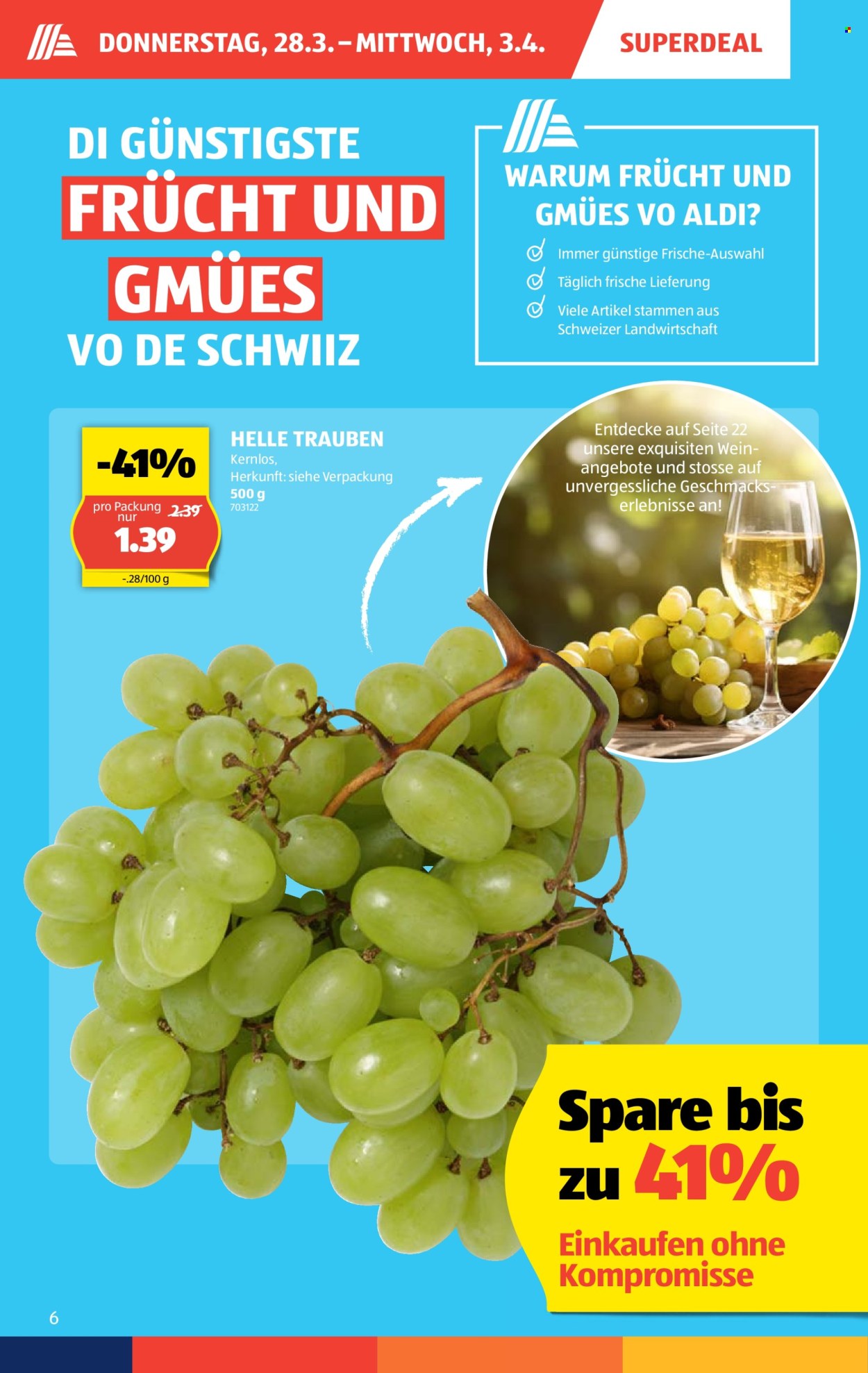 Catalogue Aldi - 28.3.2024 - 3.4.2024. Page 6