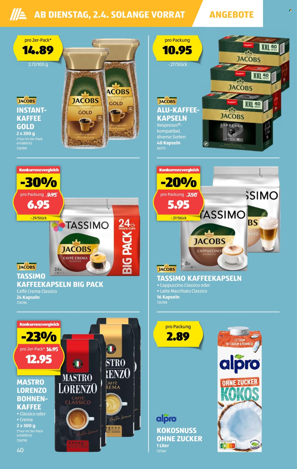 Catalogue Aldi - 28.3.2024 - 3.4.2024. Page 40