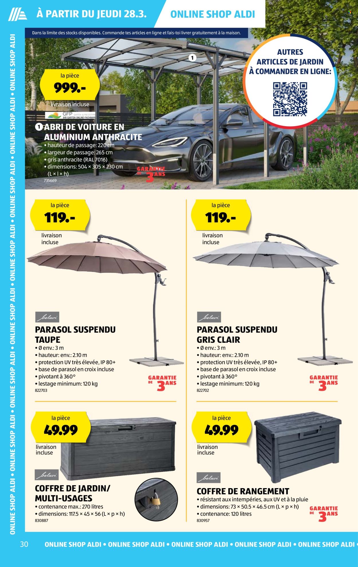 Catalogue Aldi - 28.3.2024 - 3.4.2024. Page 30