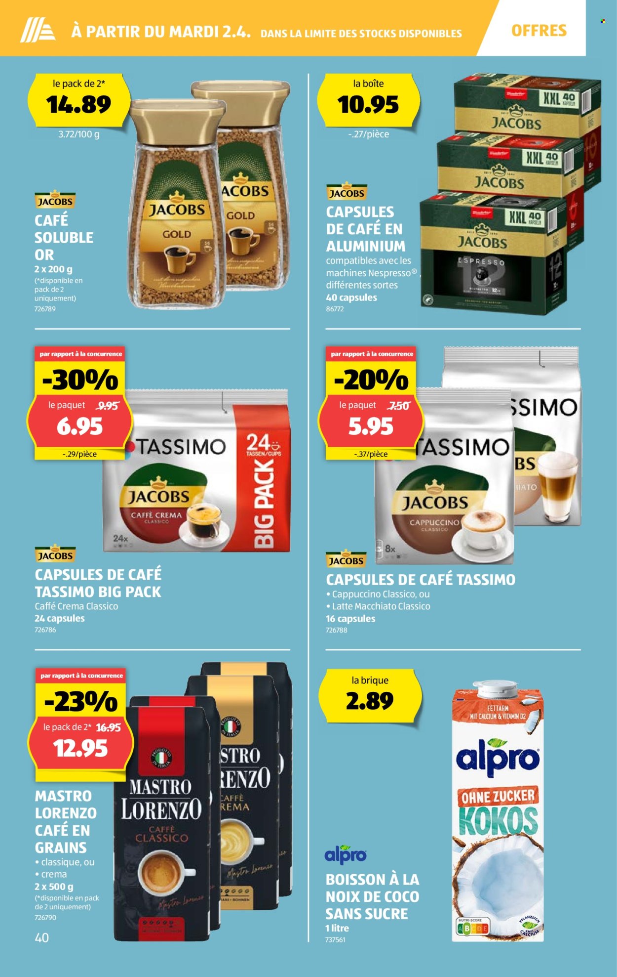 Catalogue Aldi - 28.3.2024 - 3.4.2024. Page 40