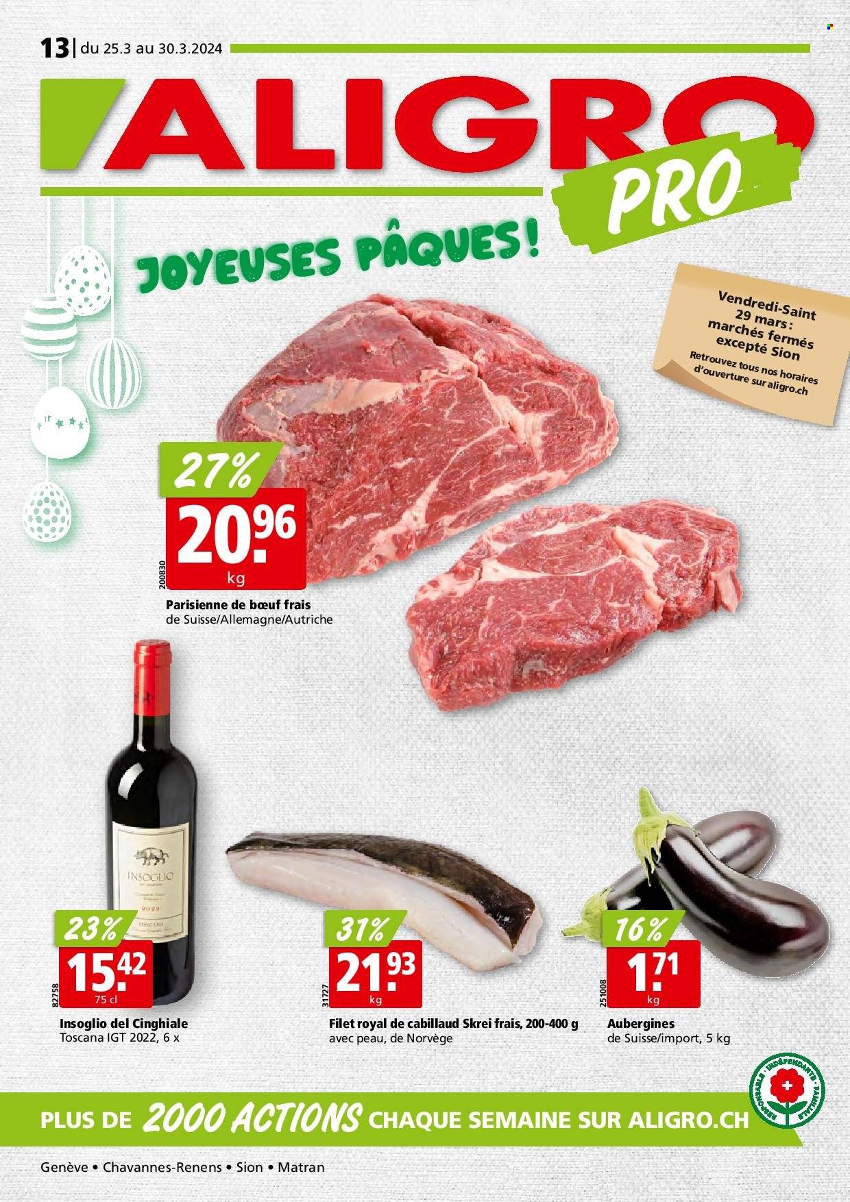 Catalogue ALIGRO - 25.3.2024 - 30.3.2024. Page 1