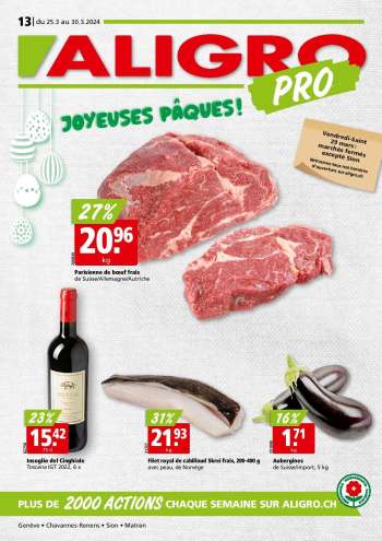Catalogue ALIGRO - 25.3.2024 - 30.3.2024.
