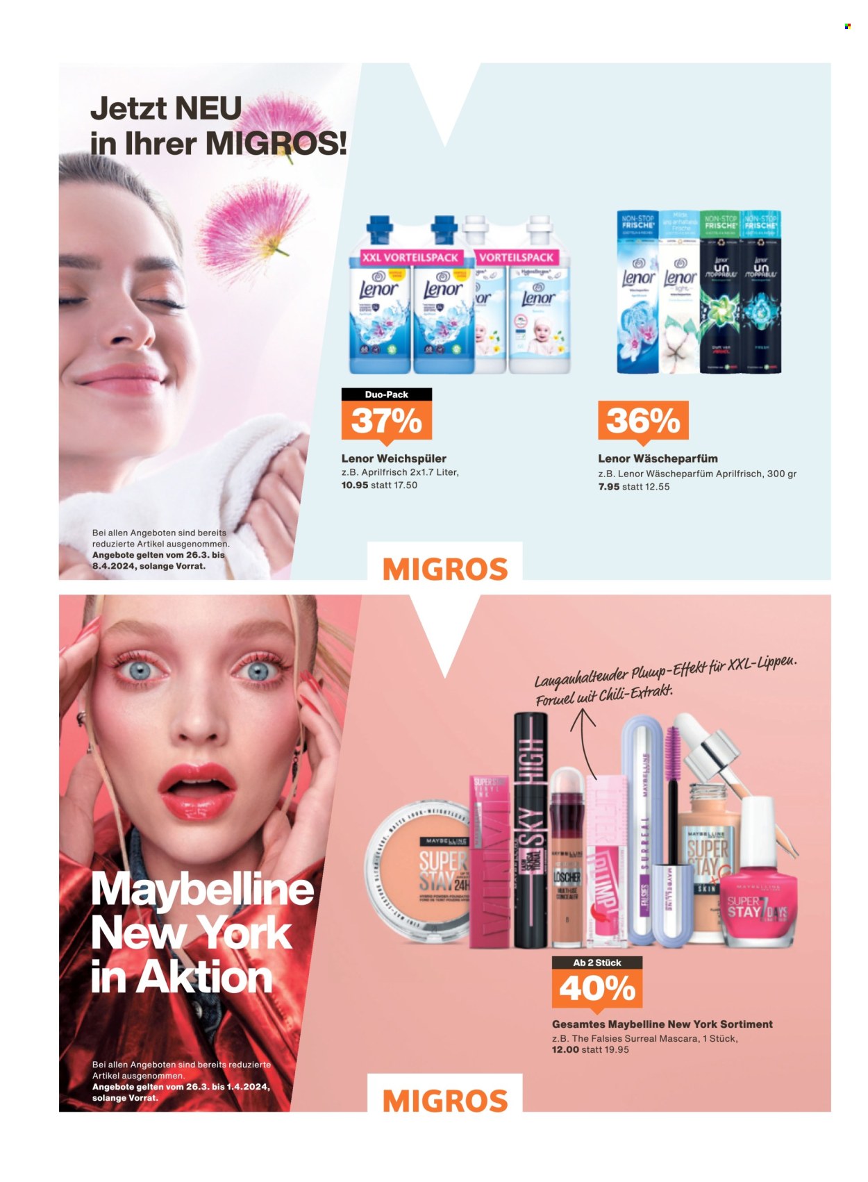 Prospekt Migros - 25.3.2024 - 31.3.2024. Seite 44