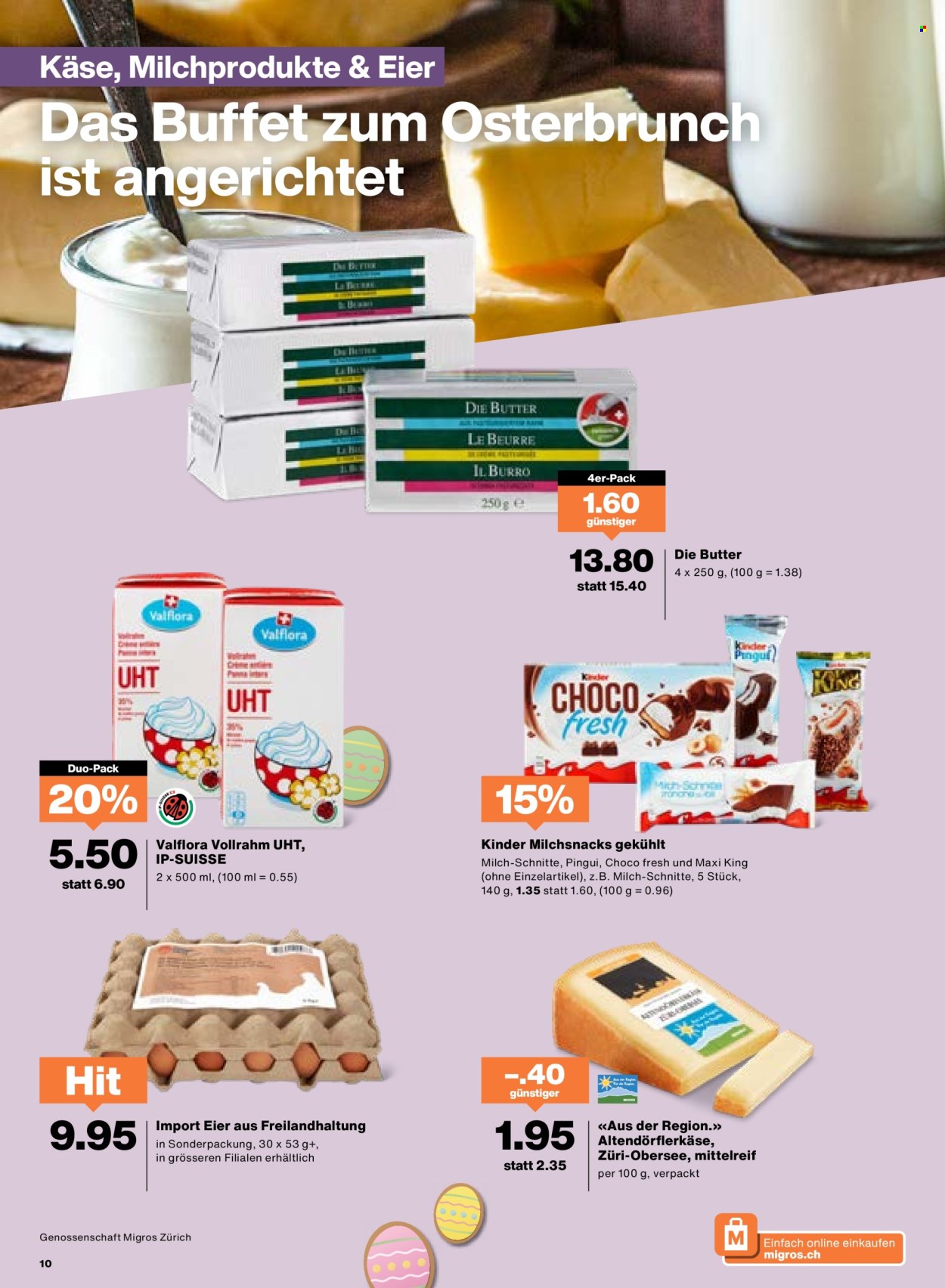 Prospekt Migros - 26.3.2024 - 1.4.2024. Seite 10