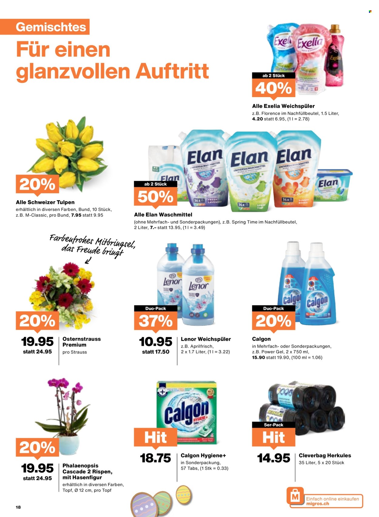 Prospekt Migros - 26.3.2024 - 1.4.2024. Seite 18