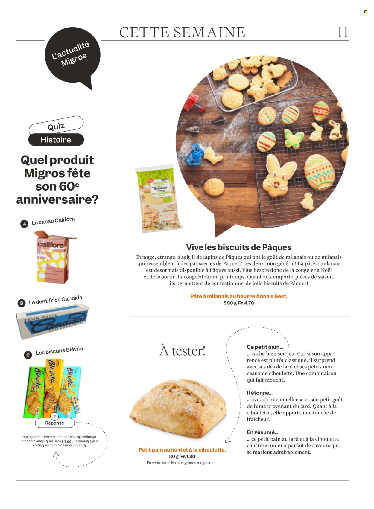 Prospekt Migros - 25.3.2024 - 31.3.2024. Seite 11