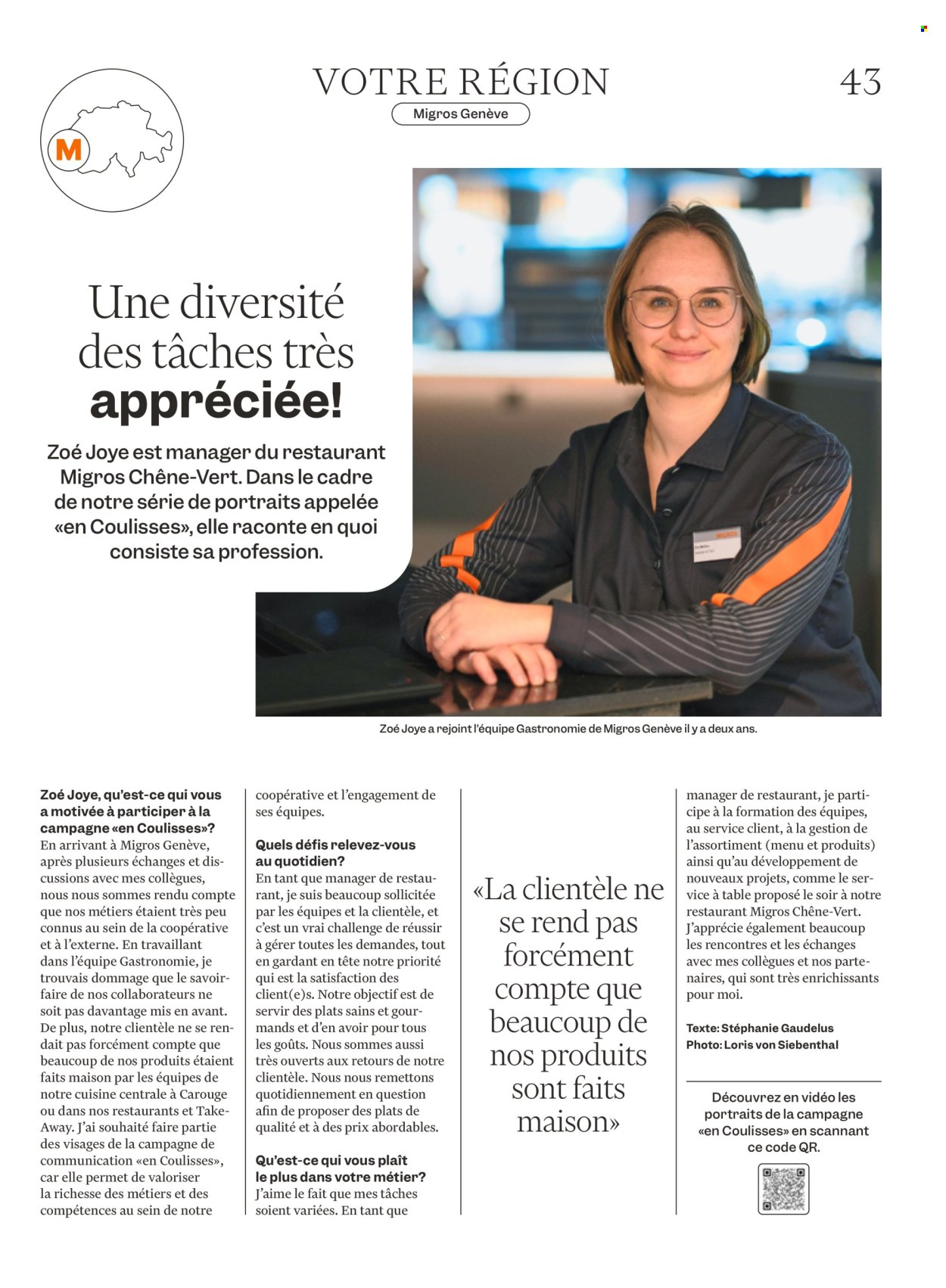 Prospekt Migros - 25.3.2024 - 31.3.2024. Seite 43