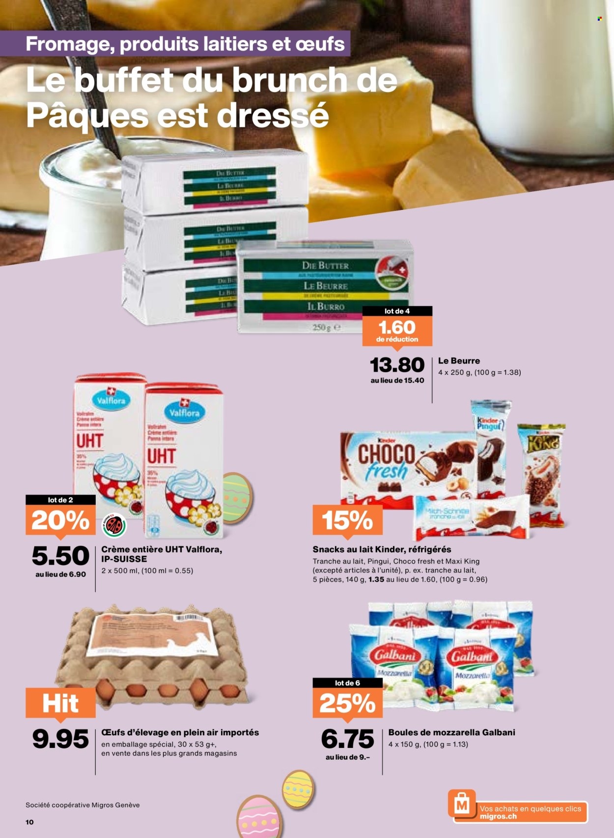 Prospekt Migros - 26.3.2024 - 1.4.2024. Seite 10