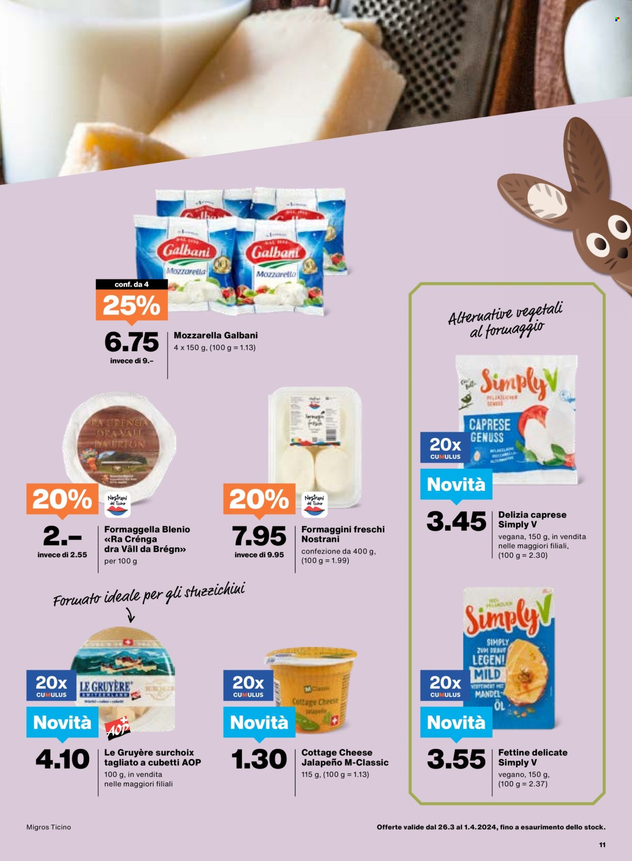 Prospekt Migros - 26.3.2024 - 1.4.2024. Seite 11