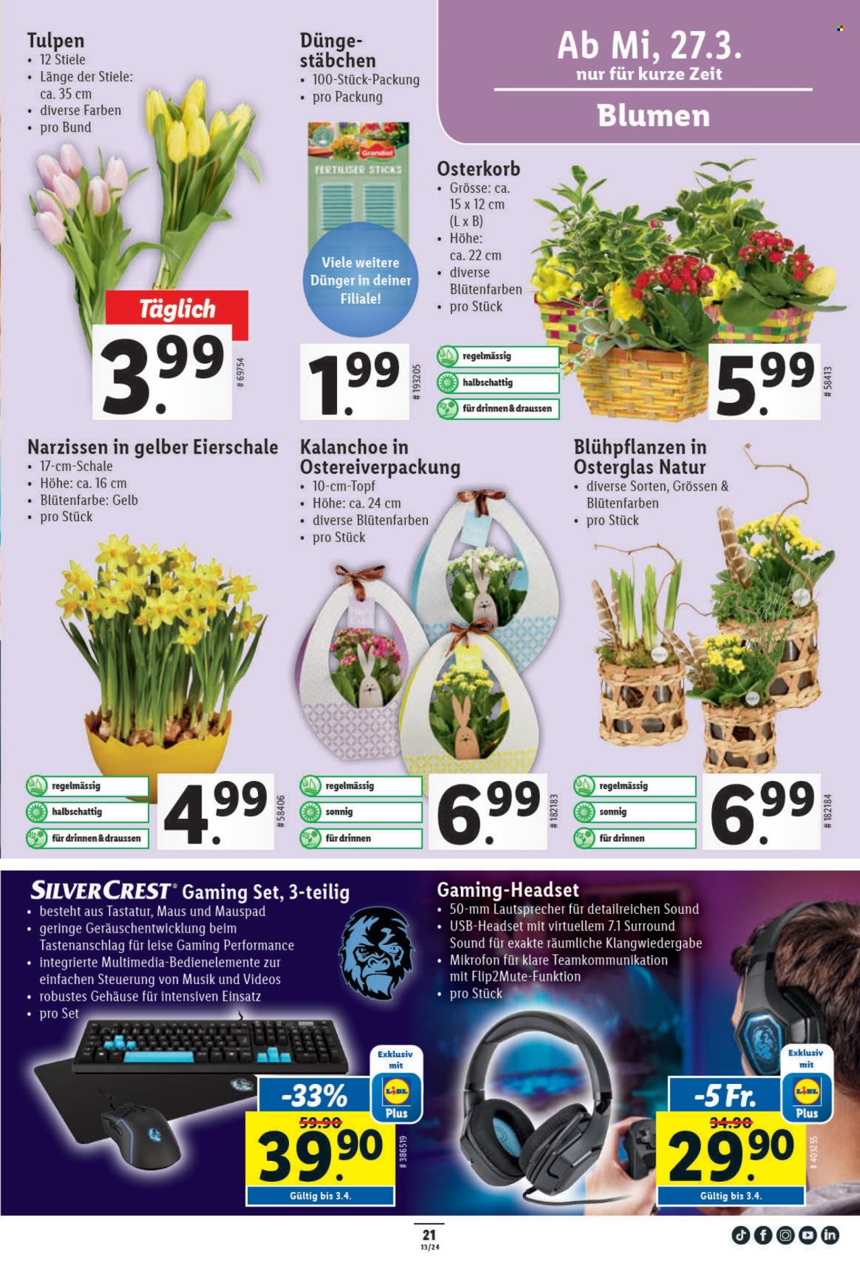 Volantino Lidl - 27.3.2024 - 3.4.2024. Pagina 21