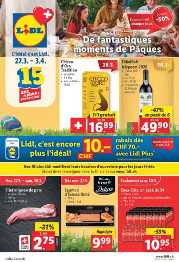Catalogue Lidl - 27.3.2024 - 3.4.2024.