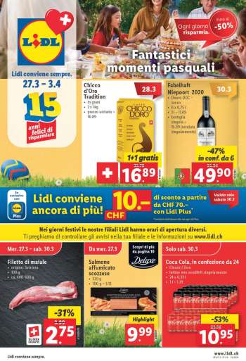 Volantino Lidl - 27.3.2024 - 3.4.2024.