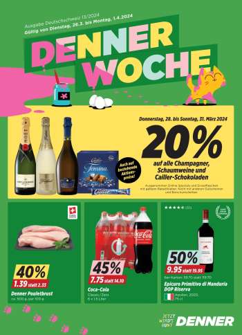 Catalogue Denner - 26.3.2024 - 1.4.2024.