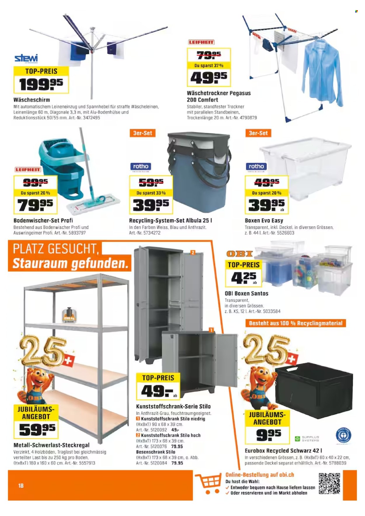 Volantino OBI - 25.3.2024 - 6.4.2024. Pagina 18